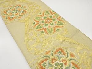 アンティーク　熨斗に華紋織り出し袋帯（材料）